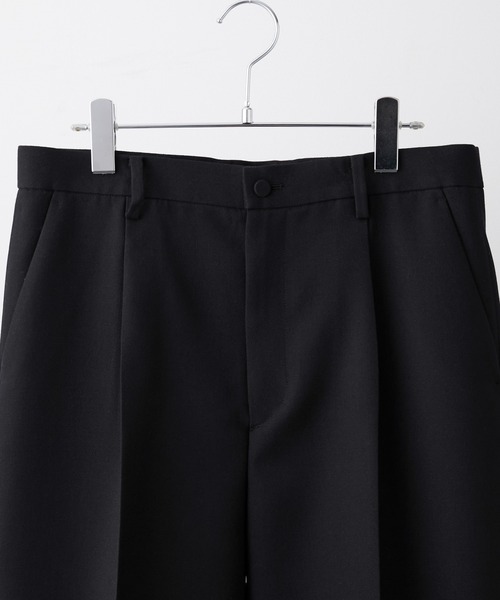 CLEL（クレイル）の「【CLEL core.】Super 100s Bishu Wool Slacks / スーパー100s 尾州ウールスラックス（スラックス・メンズ・ブラック/グレー・L/M/S）」の11枚目の写真