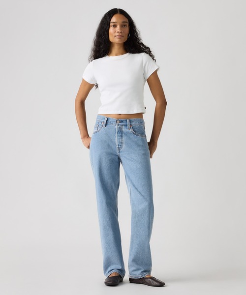 Levi's（リーバイス）の「Levi's/リーバイス 501(R)'90S LIGHTWEIGHT（デニムパンツ・レディース・インディゴブルー・28inch/27inch/26inch/25inch/24inch/23inch）」の2枚目の写真