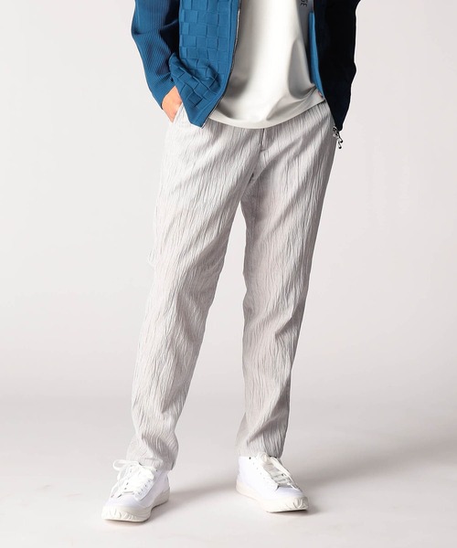 NICOLE CLUB FOR MEN（ニコルクラブフォーメン）の「エステルクレープ イージーパンツ（その他パンツ・メンズ・ブラック/ネイビー/ベージュ/シルバーグレー・X-LARGE/LARGE/MEDIUM/SMALL）」の3枚目の写真