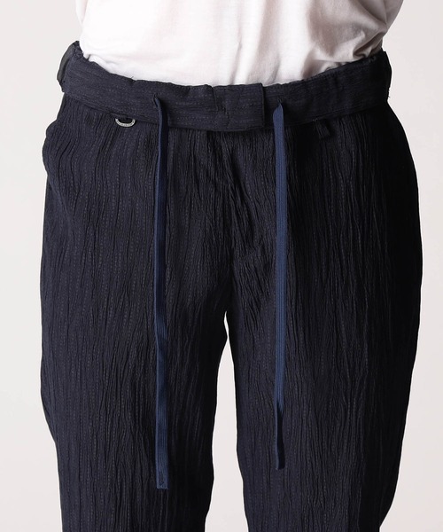 NICOLE CLUB FOR MEN（ニコルクラブフォーメン）の「エステルクレープ イージーパンツ（その他パンツ・メンズ・ブラック/ネイビー/ベージュ/シルバーグレー・X-LARGE/LARGE/MEDIUM/SMALL）」の5枚目の写真