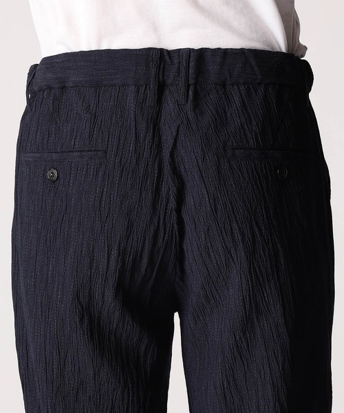 NICOLE CLUB FOR MEN（ニコルクラブフォーメン）の「エステルクレープ イージーパンツ（その他パンツ・メンズ・ブラック/ネイビー/ベージュ/シルバーグレー・X-LARGE/LARGE/MEDIUM/SMALL）」の6枚目の写真