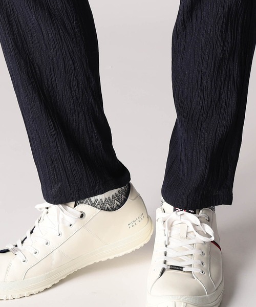 NICOLE CLUB FOR MEN（ニコルクラブフォーメン）の「エステルクレープ イージーパンツ（その他パンツ・メンズ・ブラック/ネイビー/ベージュ/シルバーグレー・X-LARGE/LARGE/MEDIUM/SMALL）」の9枚目の写真