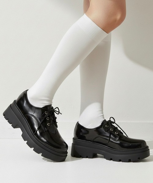 repipi armario(レピピ アルマリオ)の「レースアップシューズ(その他シューズ・キッズ・ブラック/ブラック系その他・LARGE/MEDIUM/SMALL)」の2枚目の写真