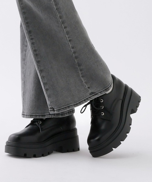 repipi armario(レピピ アルマリオ)の「レースアップシューズ(その他シューズ・キッズ・ブラック/ブラック系その他・LARGE/MEDIUM/SMALL)」の1枚目の写真