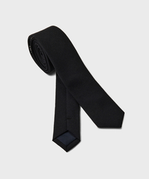 UNION BLUE（ユニオンブルー）の「[DESK] WOOL SLIM TIE [BLACK]（ネクタイ）」