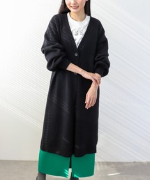 Three Four Time（スリーフォータイム）の「バルーン袖ロングカーディガン（スウェット）」