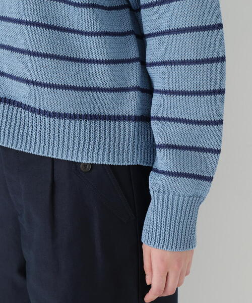 human woman（ヒューマンウーマン）の「◆【ウォッシャブル】マコットンキーネックカーディガン（カーディガン/ボレロ・レディース・グレー/レッド/グリーン/ブルー系その他3・MEDIUM）」の18枚目の写真