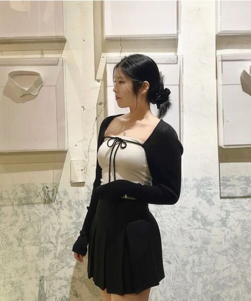 ROIDESROIS(ロワデロワ)の「ウィメンズプリーツテニススカート(ブラック)(スカート・レディース・その他・S/M/L)」の16枚目の写真