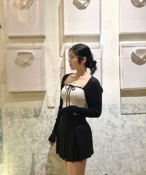 ROIDESROIS(ロワデロワ)の「ウィメンズプリーツテニススカート(ブラック)(スカート・レディース・その他・S/M/L)」の17枚目の写真