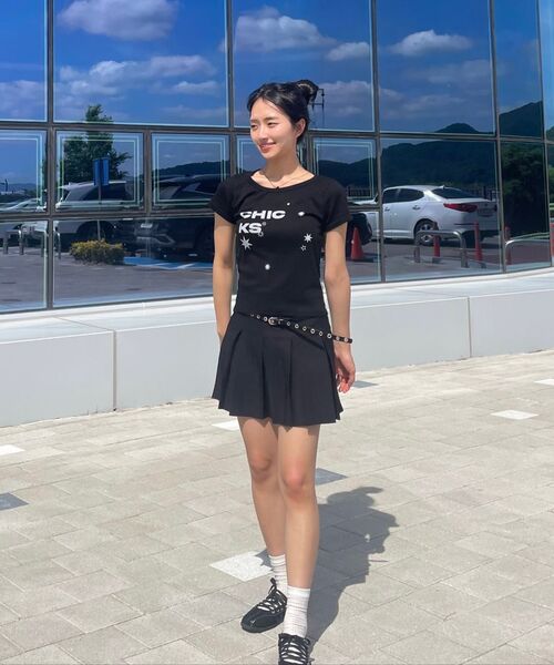 ROIDESROIS(ロワデロワ)の「ウィメンズプリーツテニススカート(ブラック)(スカート・レディース・その他・S/M/L)」の19枚目の写真