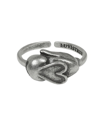 LUVISTRUE（ラヴイズトゥルー）の「SM HEART RABBIT RING(SILVER)（リング）」