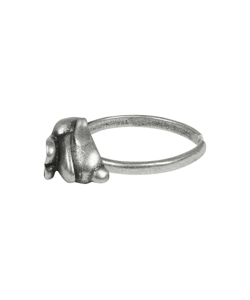 LUVISTRUE（ラヴイズトゥルー）の「SM HEART RABBIT RING(SILVER)（リング・レディース・その他・FREE）」の4枚目の写真