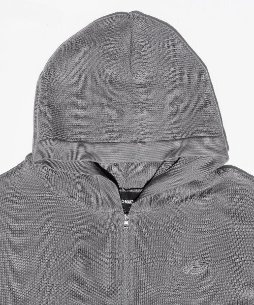 PIECEMAKER（ピースメーカー）の「EX KNIT HOOD VEST (GREY)（ベスト・レディース・その他・FREE）」の3枚目の写真