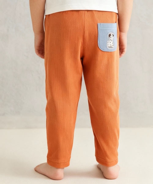 petit main（プティマイン）の「【プティプラ】BOYS10分丈レギンス（レギンス/スパッツ・キッズ・トップグレー/ブルー/ブルーグレー/ライトベージュ/ブラウン系その他/チャコール/ネイビー/ライトグレー/ライトグリーン/カラフル・90cm/80ｃｍ/130cm/120cm/100cm/110cm）」の6枚目の写真