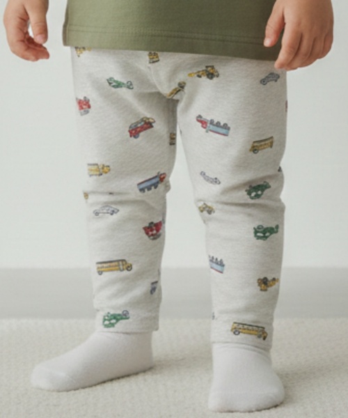 petit main（プティマイン）の「【プティプラ】BOYS10分丈レギンス（レギンス/スパッツ・キッズ・トップグレー/ブルー/ブルーグレー/ライトベージュ/ブラウン系その他/チャコール/ネイビー/ライトグレー/ライトグリーン/カラフル・90cm/80ｃｍ/130cm/120cm/100cm/110cm）」の10枚目の写真