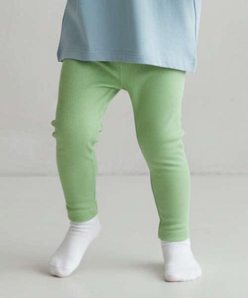 petit main（プティマイン）の「【プティプラ】BOYS10分丈レギンス（レギンス/スパッツ・キッズ・トップグレー/ブルー/ブルーグレー/ライトベージュ/ブラウン系その他/チャコール/ネイビー/ライトグレー/ライトグリーン/カラフル・90cm/80ｃｍ/130cm/120cm/100cm/110cm）」の8枚目の写真
