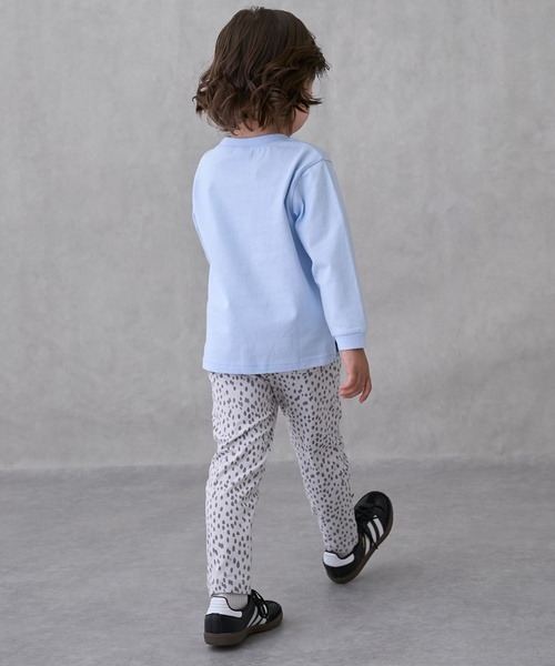 petit main（プティマイン）の「【プティプラ】BOYS10分丈レギンス（レギンス/スパッツ・キッズ・トップグレー/ブルー/ブルーグレー/ライトベージュ/ブラウン系その他/チャコール/ネイビー/ライトグレー/ライトグリーン/カラフル・90cm/80ｃｍ/130cm/120cm/100cm/110cm）」の14枚目の写真