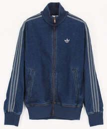 adidas（アディダス）の「adidas/アディダス ADICOLOR DENIM FIREBIRD TRACKTOP / アディカラー デニム ファイヤーバード トラックトップ（ブルゾン）」