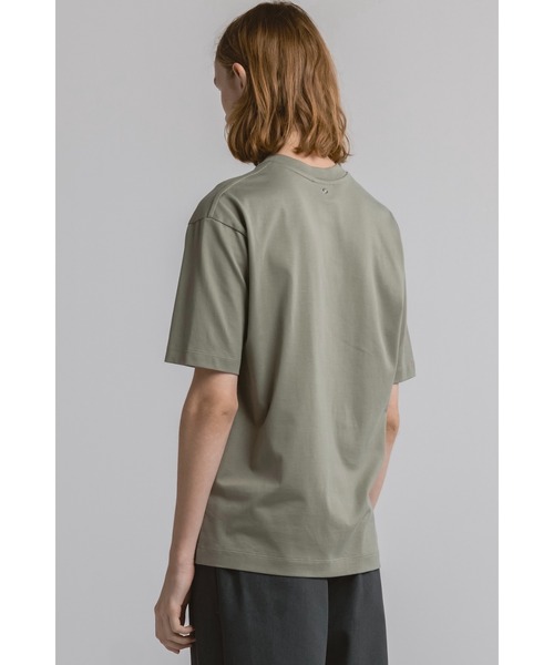 CINOH(チノ)の「BASIC T-SHIRT(Tシャツ/カットソー・メンズ・カーキ・44)」の5枚目の写真
