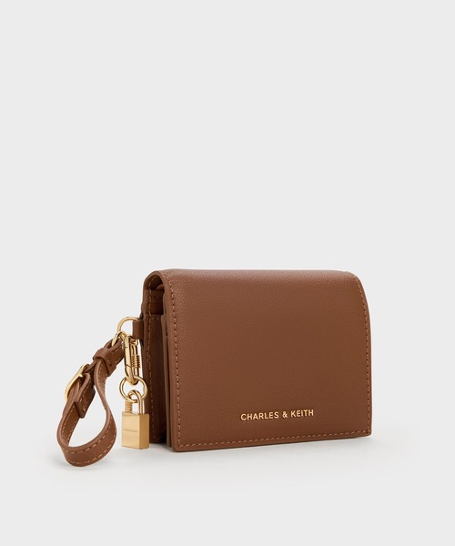 CHARLES & KEITH(チャールズ & キース)の「Scottie スコッティー スモールウォレット(財布・レディース・チョコ/ブラック/クリーム・XXS)」の14枚目の写真