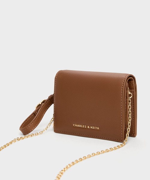 CHARLES & KEITH(チャールズ & キース)の「Scottie スコッティー スモールウォレット(財布・レディース・チョコ/ブラック/クリーム・XXS)」の16枚目の写真