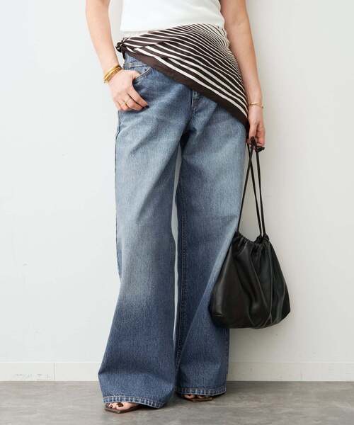 Deuxieme Classe(ドゥーズィエムクラス)の「*Loose Jeans(スラックス・レディース・ライトブルー/チャコールグレー・38/36/34)」の7枚目の写真
