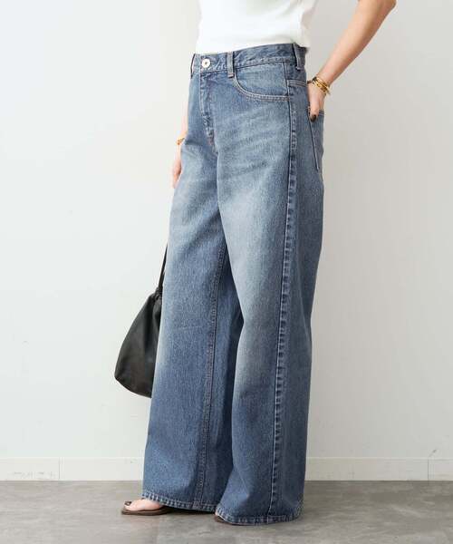 Deuxieme Classe(ドゥーズィエムクラス)の「*Loose Jeans(スラックス・レディース・ライトブルー/チャコールグレー・38/36/34)」の9枚目の写真