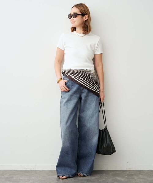 Deuxieme Classe(ドゥーズィエムクラス)の「*Loose Jeans(スラックス・レディース・ライトブルー/チャコールグレー・38/36/34)」の12枚目の写真