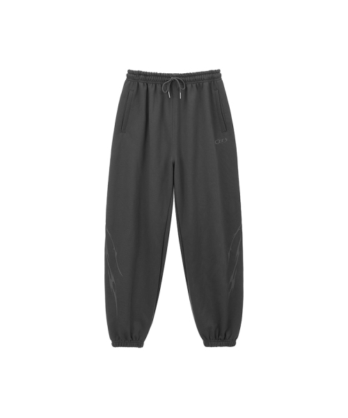 BORN TO WIN（ボーントゥウィン）の「TRIBAL JOGGER PANTS [CHARCOAL]（スウェットパンツ・メンズ・その他・1/2）」の2枚目の写真