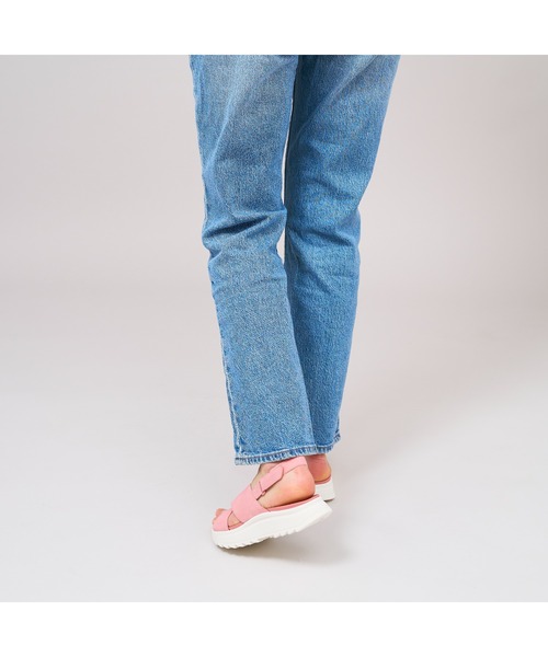 Clarks(クラークス)の「DashLite Wish / ダッシュライトウィッシュ (ピンクスエード)(サンダル・レディース・ピンク・UK3/UK6/UK5.5/UK5/UK4.5/UK4/UK3.5)」の4枚目の写真