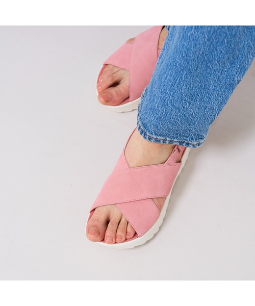 Clarks(クラークス)の「DashLite Wish / ダッシュライトウィッシュ (ピンクスエード)(サンダル・レディース・ピンク・UK3/UK6/UK5.5/UK5/UK4.5/UK4/UK3.5)」の5枚目の写真