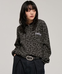 CODDERR（コーダー）の「【CODDERR】アーチロゴ刺繍 ドローコード ヘンリーネック サーマル長袖Tシャツ（Tシャツ/カットソー）」