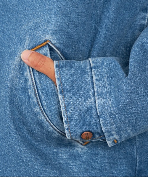 Wrangler（ラングラー）の「Wrangler-WRANGE COAT（デニムジャケット・メンズ・インディゴブルー・XL/L）」の7枚目の写真