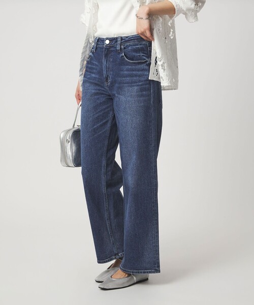 Healthy denim（ヘルシーデニム）の「【別注】＜Healthy DENIM＞ストレート ワイド デニムパンツ ミッドライズ（デニムパンツ・レディース・コバルトブルー/ターコイズブルー系・XS/M/S）」の9枚目の写真