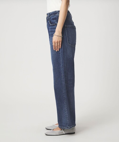 Healthy denim（ヘルシーデニム）の「【別注】＜Healthy DENIM＞ストレート ワイド デニムパンツ ミッドライズ（デニムパンツ・レディース・コバルトブルー/ターコイズブルー系・XS/M/S）」の14枚目の写真