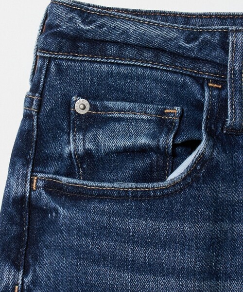 Healthy denim（ヘルシーデニム）の「【別注】＜Healthy DENIM＞ストレート ワイド デニムパンツ ミッドライズ（デニムパンツ・レディース・コバルトブルー/ターコイズブルー系・XS/M/S）」の19枚目の写真