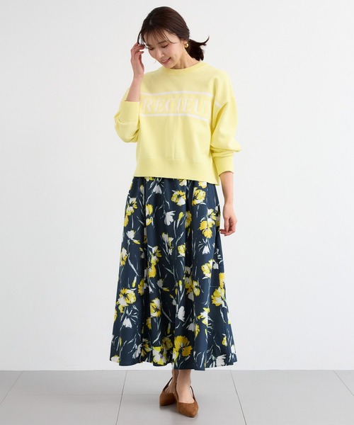 BARNYARDSTORM（バンヤードストーム）の「BARNYARDSTORM / ２WAYラインロゴカーディガン【WEB限定カラー】【『ネルソンさん』YouTubeご紹介アイテム】（カーディガン/ボレロ・レディース・レモンイエロー/グレー/ネイビー・FREE）」の16枚目の写真