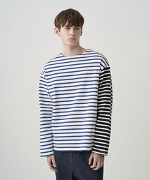 ORCIVAL | ORCIVAL | ハーレクイン コットンロード クルーネック フレンチバスクTシャツ MEN(Tシャツ/カットソー)