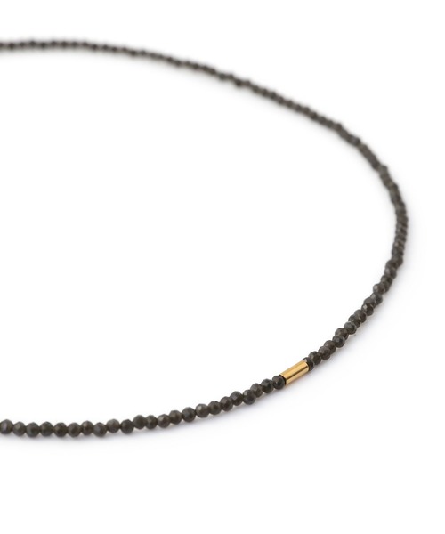 colleca la（コレカラ）の「トルマリン ビーズチョーカー（チョーカー・レディース・ブラック・FREE）」の7枚目の写真