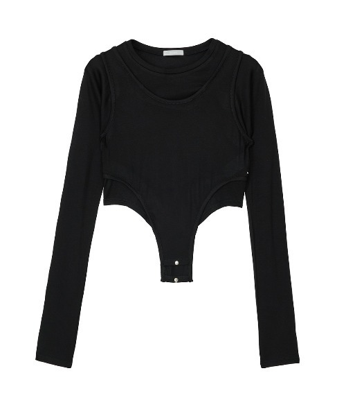 ELCHELE（エルチェレ）の「PIPING LS TOP（Tシャツ/カットソー・レディース・ホワイト/ブラック/ライトブルー・FREE）」の19枚目の写真