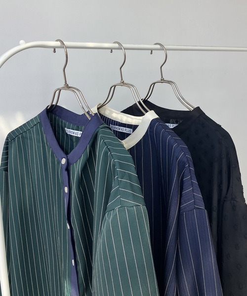 AS KNOW AS plus（アズノゥアズプラス）の「○スッキリ見え 柄切り替えコクーンシルエットワンピース（ワンピース・レディース・ネイビー系/ダークグリーン系/ブラック系・FREE）」の22枚目の写真