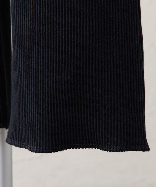 PUAL CE CIN(ピュアルセシン)の「微フレアリブパンツ(その他パンツ・レディース・グレー/ブラック・FREE)」の20枚目の写真