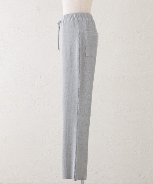 PUAL CE CIN(ピュアルセシン)の「微フレアリブパンツ(その他パンツ・レディース・グレー/ブラック・FREE)」の22枚目の写真