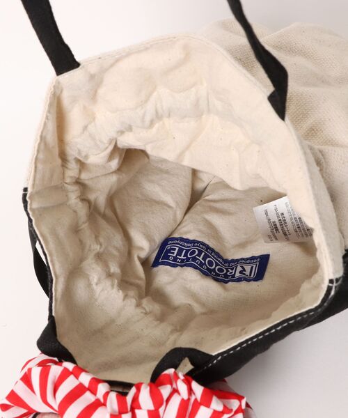 ROOTOTE（ルートート）の「ROOTOTE/ルートート　EU.ベビールー.ギニョール-B（ショルダーバッグ・レディース・アイボリー/ブラック/ホワイト・FREE）」の5枚目の写真