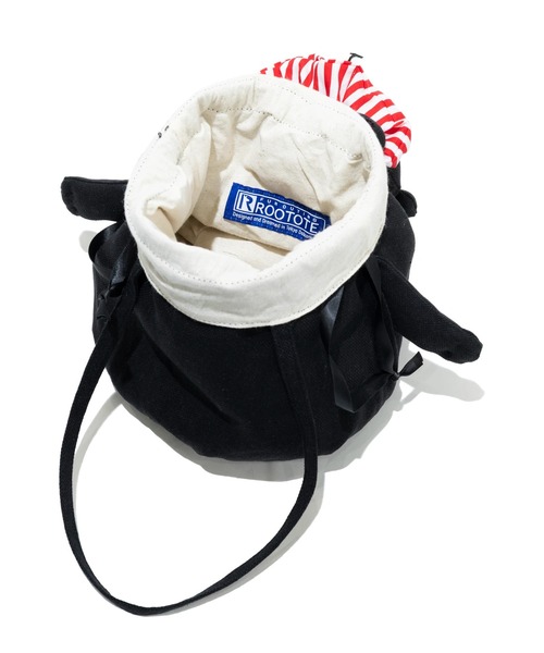 ROOTOTE（ルートート）の「ROOTOTE/ルートート　EU.ベビールー.ギニョール-B（ショルダーバッグ・レディース・アイボリー/ブラック/ホワイト・FREE）」の9枚目の写真