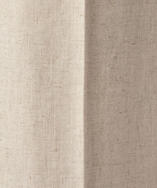 green label relaxing（グリーンレーベルリラクシング）の「［size SHORT/TALLあり］リネンライク ストレート パンツ（スラックス・レディース・ナチュラル/ブラウン/ネイビー・SHORT/36/38/40/TALL）」の5枚目の写真