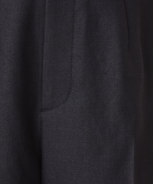 green label relaxing（グリーンレーベルリラクシング）の「［size SHORT/TALLあり］リネンライク ストレート パンツ（スラックス・レディース・ナチュラル/ブラウン/ネイビー・SHORT/36/38/40/TALL）」の15枚目の写真
