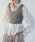 WILLFULLY�i�E�B���t���[�j�́ucropped 2way gentle knit tank�i�x�X�g�j�v�b�~�b�N�X�O���[