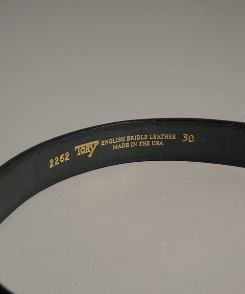 TORY LEATHER(トリーレザー)の「【TORY LEATHER】HOOF PICK BELT(ベルト・メンズ・ブラック系その他2/ブラック/ブラウン系その他2/ブラウン・32/30/28/36/34)」の12枚目の写真