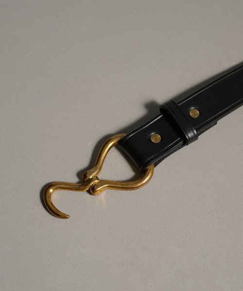 TORY LEATHER(トリーレザー)の「【TORY LEATHER】HOOF PICK BELT(ベルト・メンズ・ブラック系その他2/ブラック/ブラウン系その他2/ブラウン・32/30/28/36/34)」の13枚目の写真